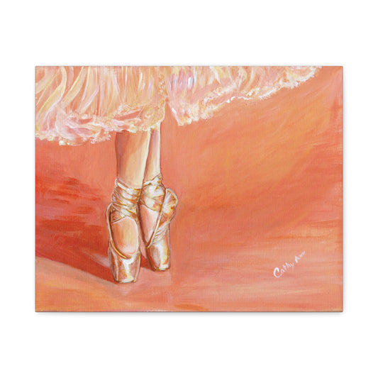 On Pointe, Canvas Print