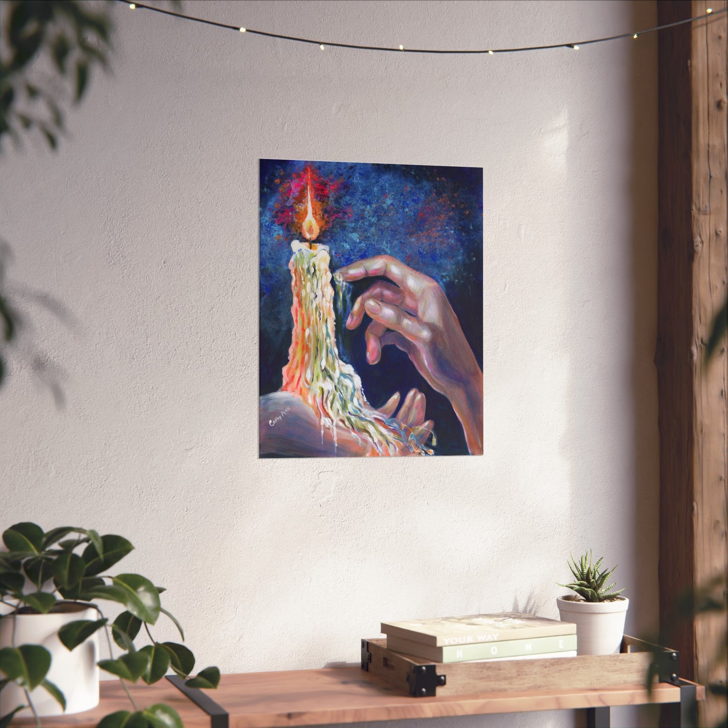 Holding the Flame, Print