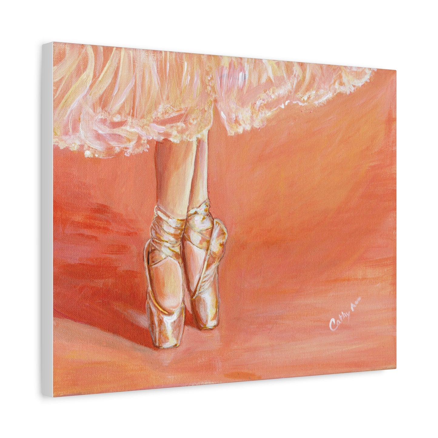 On Pointe, Canvas Print