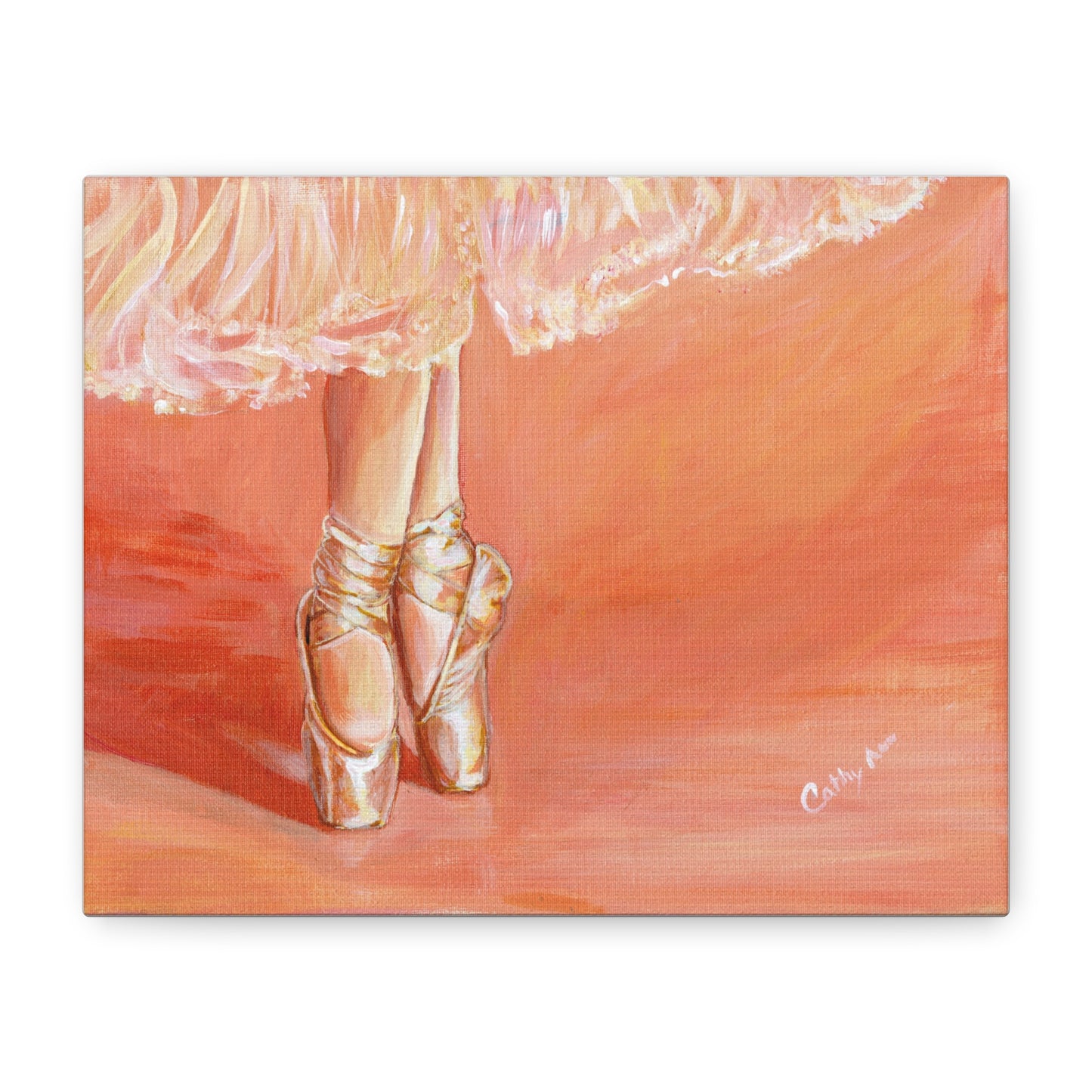 On Pointe, Canvas Print